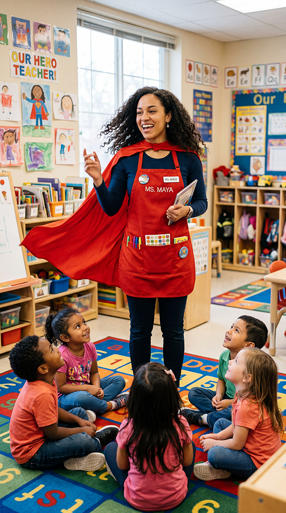 Super Hero Teacher
